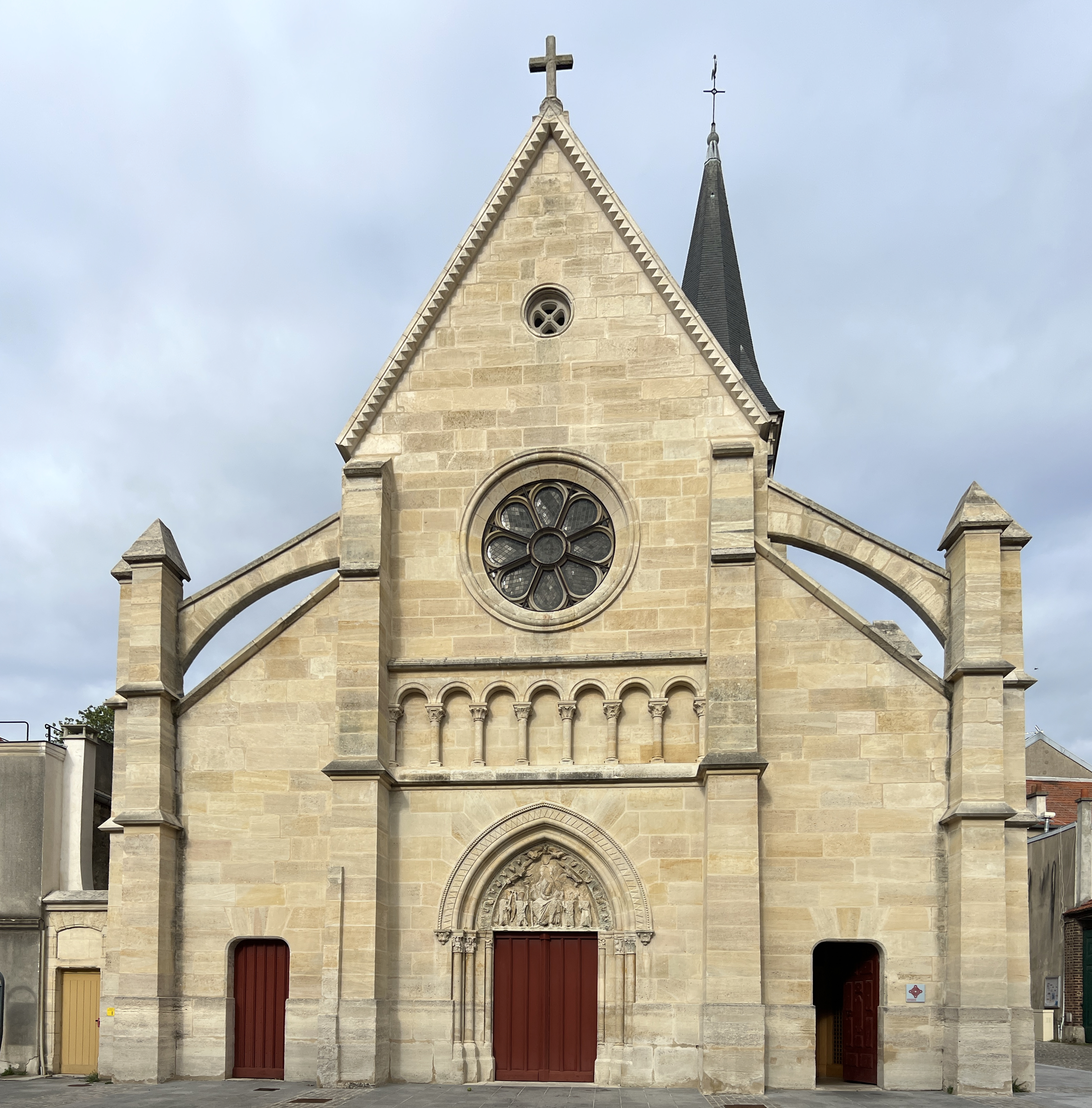 Eglise Saint-Hermeland Bagneux - Pradeau Morin